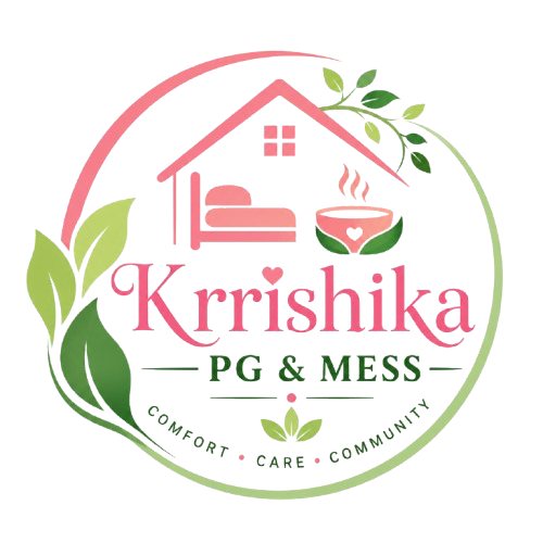 Krrishika PG & Mess Logo